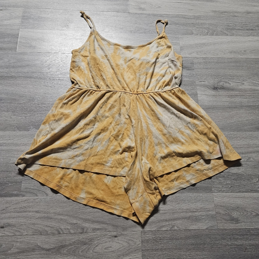 Divided Tie-Dye Jumpsuit